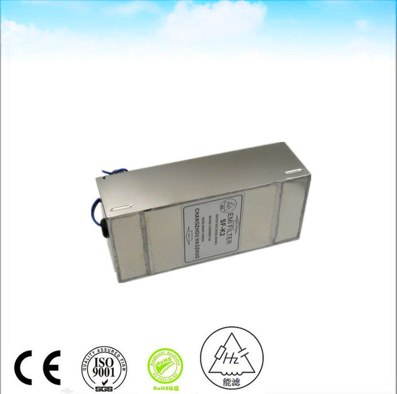 2 Lines 3A Suppression Protection Emi Rfi Noise Filter For Vfd Tv Motor Drive rf shielding room emc anechoic chamber