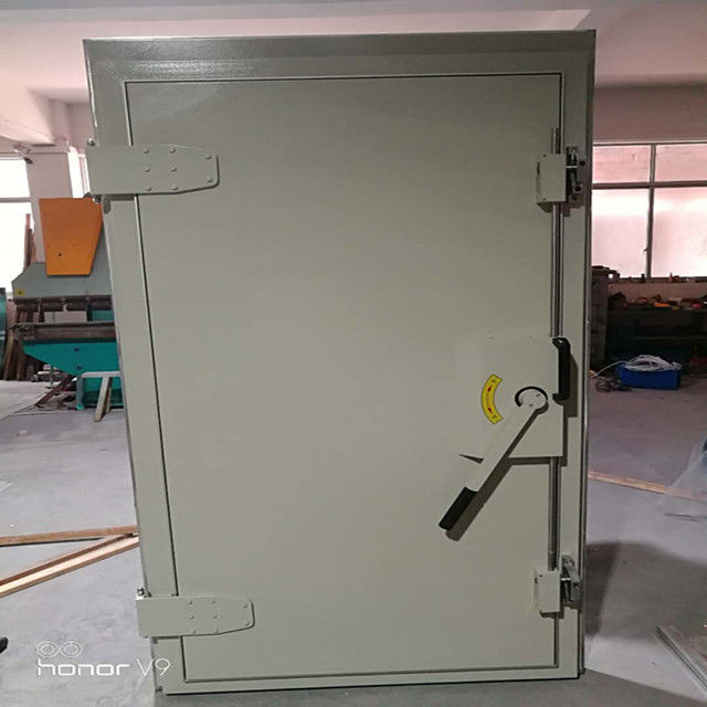 1.2m RF EMI Shielding rf shielded door Guardian MRI Weatherproof swing open rf shielding room
